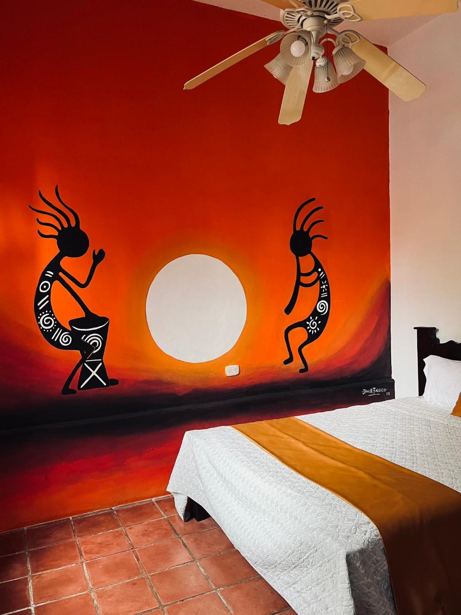 Siwo Art Guesthouse Playa Ocotal 外观 照片